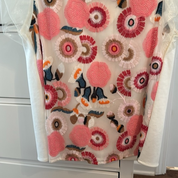 THML Floral Ruffle Top - Picture 5 of 7